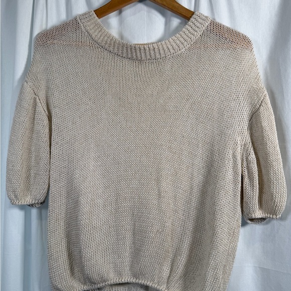 By Together Cream Women's Crew Neck Sweater - Picture 1 of 1